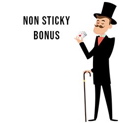 Non sticky bonus